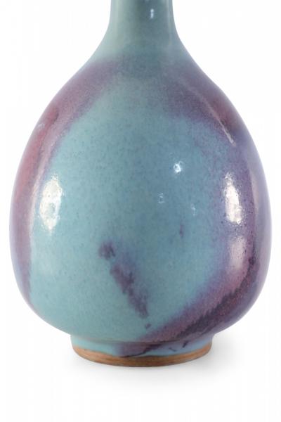 Chinese Blue and Purple Glazing Porcelain Vase