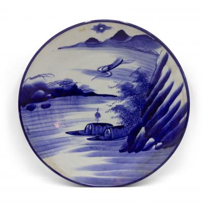 Chinese Blue and White Porcelain Charger