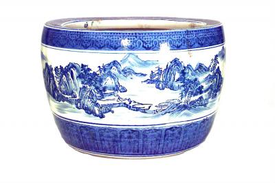 Chinese Blue and White Porcelain Pots