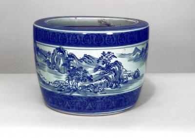Chinese Blue and White Porcelain Pots