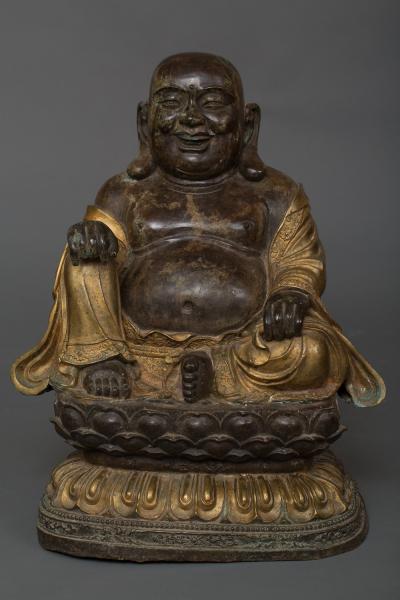 Chinese Bronze Fu Xing