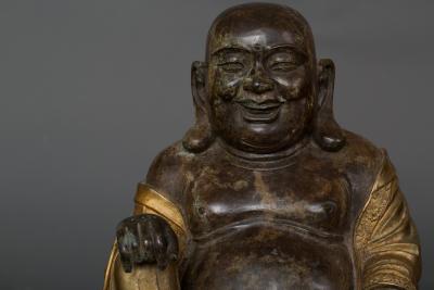 Chinese Bronze Fu Xing