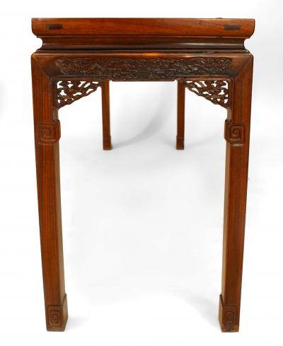 Chinese Carved Hardwood Console Table