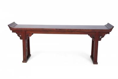 Chinese Carved Wooden Altar Table Console