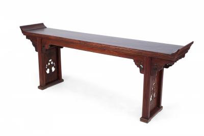 Chinese Carved Wooden Altar Table Console