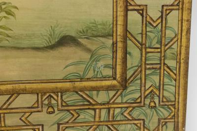 Chinese Chinoiserie Scene Portrait