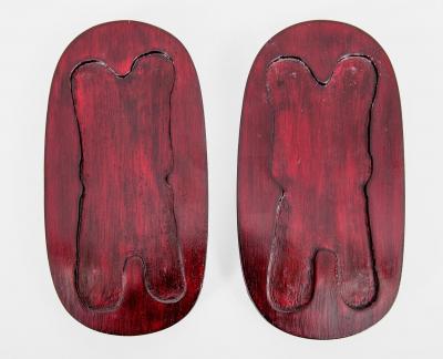 Chinese Cloisonne Horse Boxes