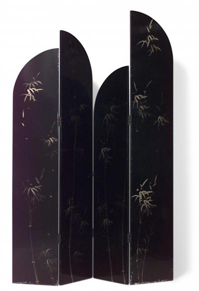 Chinese Coromandel 4 Fold Screen 6