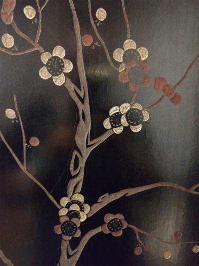 Chinese Coromandel 4 Fold Screens