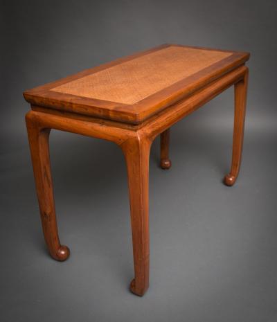 Chinese Elmwood Console