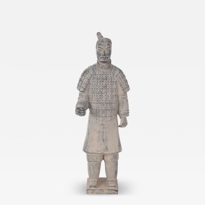 Chinese Emperor of Qin Mausoleum Style Terracotta Warrior Statue