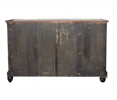 Chinese Export Black Lacquer Credenza
