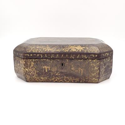 Chinese Export Box circa 1870