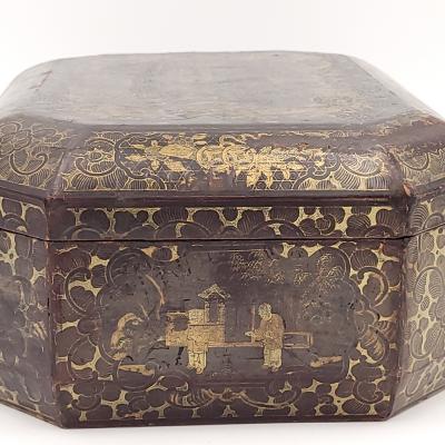 Chinese Export Box circa 1870
