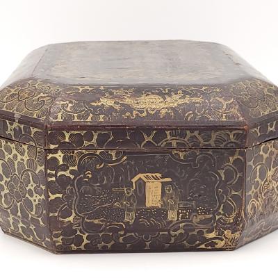 Chinese Export Box circa 1870