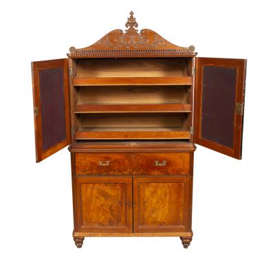 Chinese Export Campaign Camphorwood Cabinet