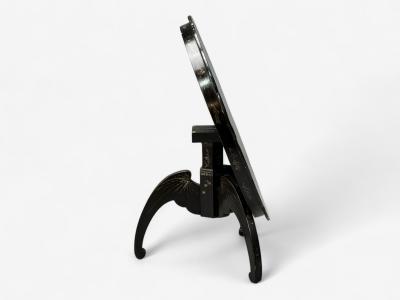 Chinese Export Ebonized Wood Mother of Pearl Center Table China 1900