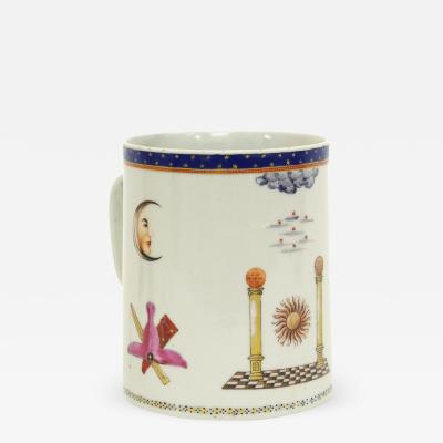 Chinese Export Masonic Mug c 1795