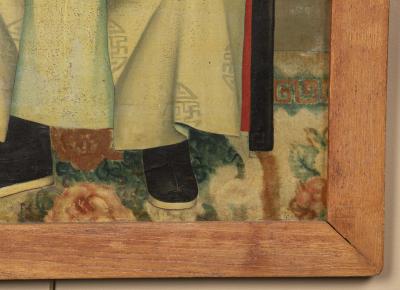 Chinese Export Painting Of A Hong Merchant