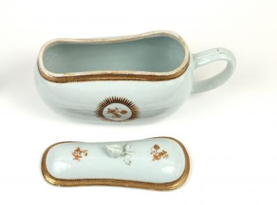 Chinese Export Porcelain Bourdaloue c 1790