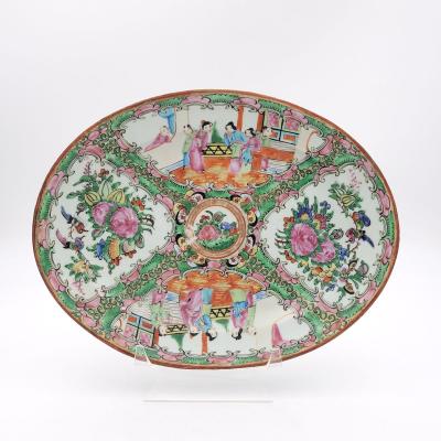 Chinese Export Rose Medallion Platter China circa 1880