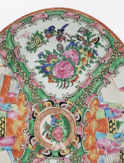 Chinese Export Rose Medallion Platter China circa 1880