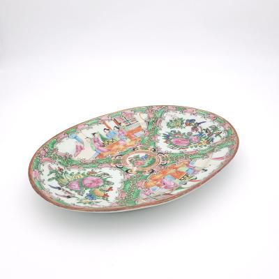 Chinese Export Rose Medallion Platter China circa 1880