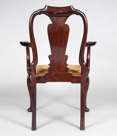 Chinese Export Rosewood Armchair Circa 1780