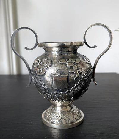 Chinese Export Silver Tea or Coffee Service by ZeeSung