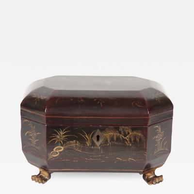 Chinese Export Tea Caddy