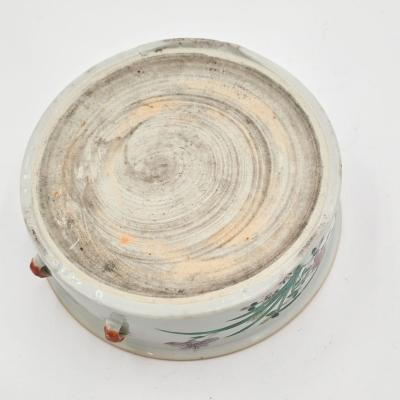 Chinese Famille Rose Porcelain Censer circa 1880