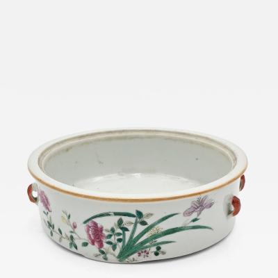 Chinese Famille Rose Porcelain Censer circa 1880