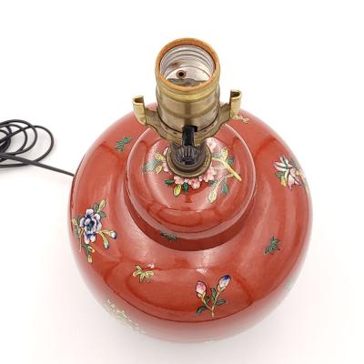 Chinese Glazed and Enameled Ginger Jar circa 1900