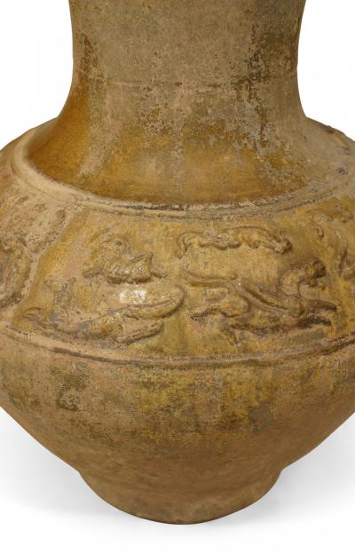 Chinese Han Amber Glazed Porcelain Jar