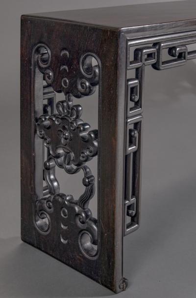 Chinese Hand Carved Hardwood Table
