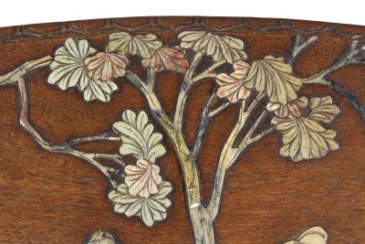 Chinese Hardstone Mounted Coffee Table