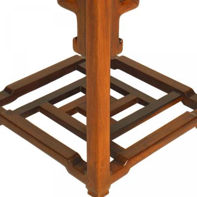 Chinese Hardwood Square Pedestal Stand