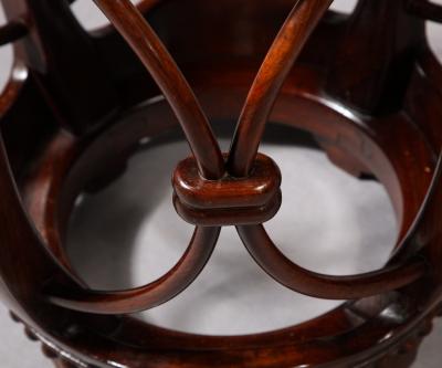 Chinese Hongmu Drum Stool