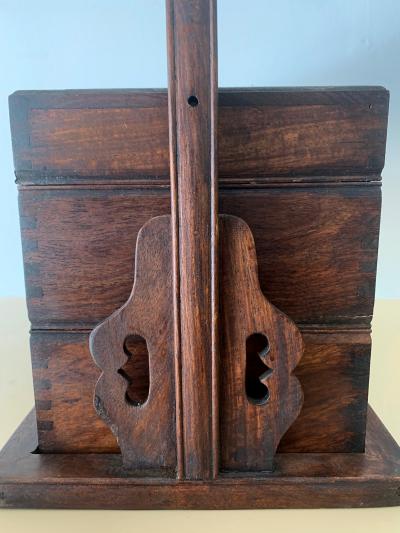 Chinese Huanghuali Stacked Picnic Box