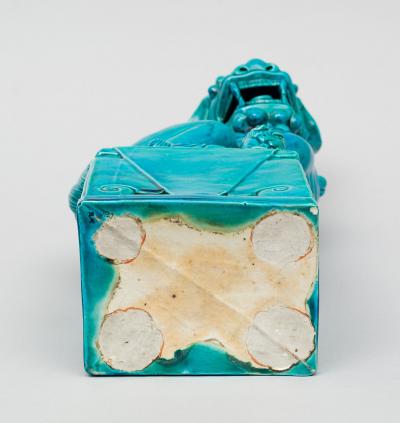 Chinese Large Turquoise Foo Dog
