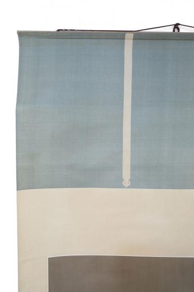 Chinese Ming Dynasty Style Paper and Silk King and Queen Portrait Hanging Scroll