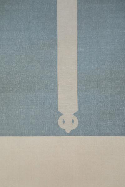 Chinese Ming Dynasty Style Paper and Silk King and Queen Portrait Hanging Scroll