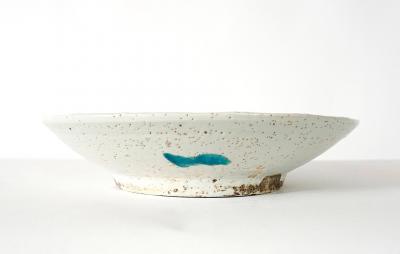 Chinese Ming Dynasty Swatow Polychrome Enamelled Shallow Bowl circa 1600