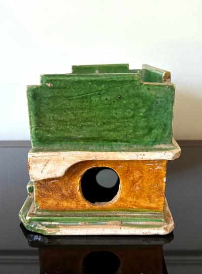 Chinese Ming Dynasty Tomb Funeral Pottery Bed Model