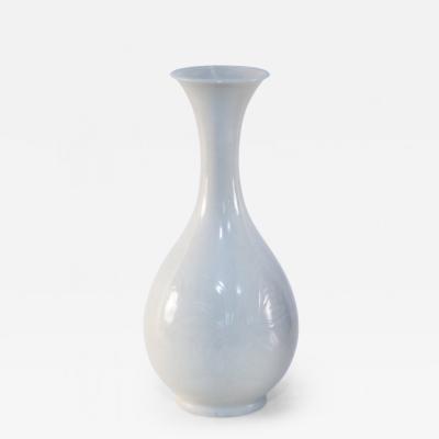 Chinese Off White and Tonal Patterned Porcelain Vase
