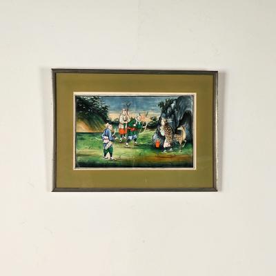 Chinese Painting on Pith Paper circa 1840