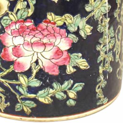 Chinese Porcelain Floral Umbrella Stand