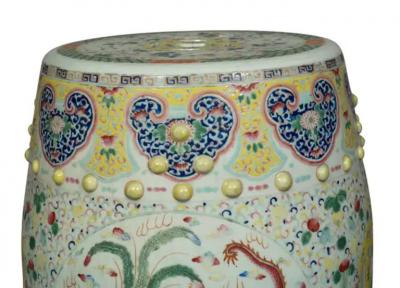 Chinese Porcelain Garden Barrel