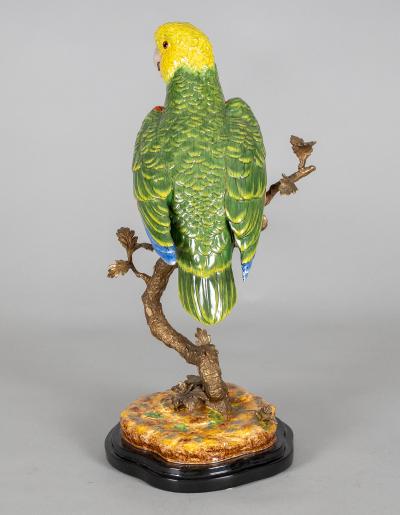 Chinese Porcelain Parrot