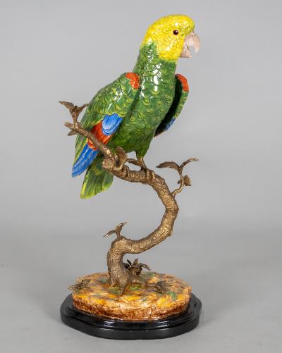 Chinese Porcelain Parrot